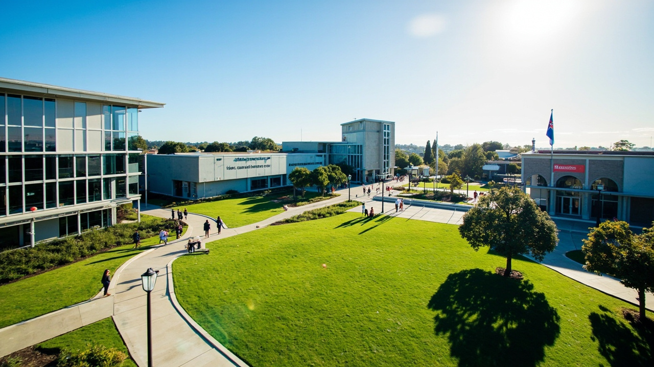 梅西大学北帕默斯顿校区实景